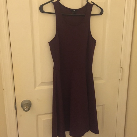 Burgundy Dress