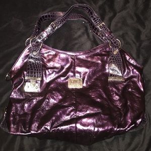 Purple dolce and gabbana bag