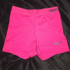 Hot pink nike pro