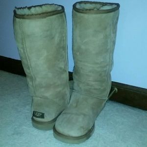Tall Tan/Chestnut UGG Boots