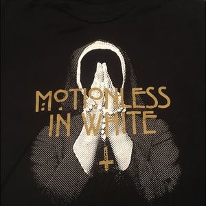 motionless in white band shirt