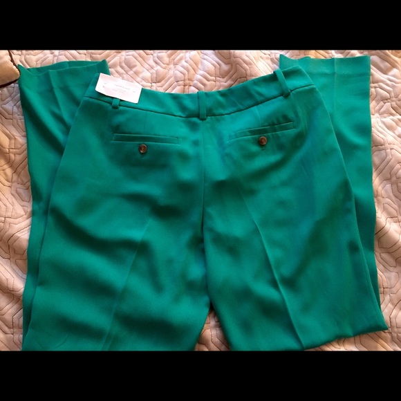 Green Loft pants