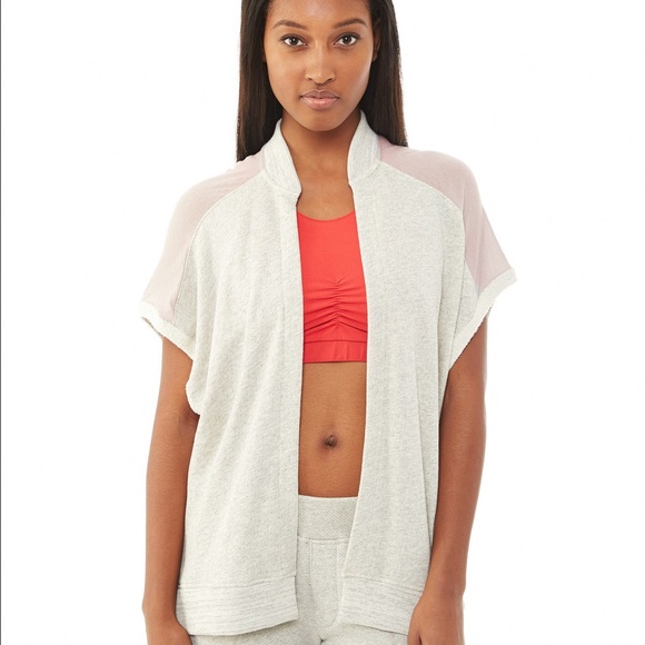 -- Organic Light French Terry Crepe Wrap --