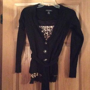 Banana republic belted cardigan