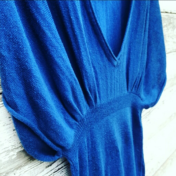 Blue Sweater Tunic - Picture 4 of 4