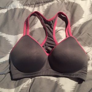 Padded sports bra.