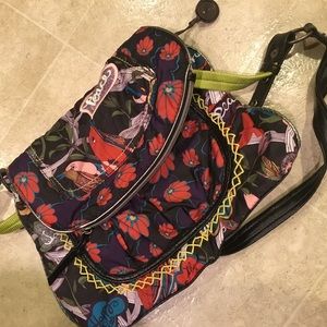 Sakroots Messenger Bag • Floral Pattern