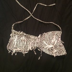 Animal print bathing suit