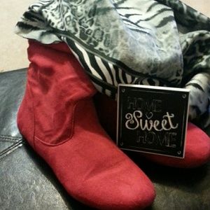 Red boots