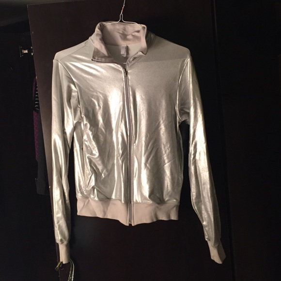 American Apparel Metallic Windbreaker