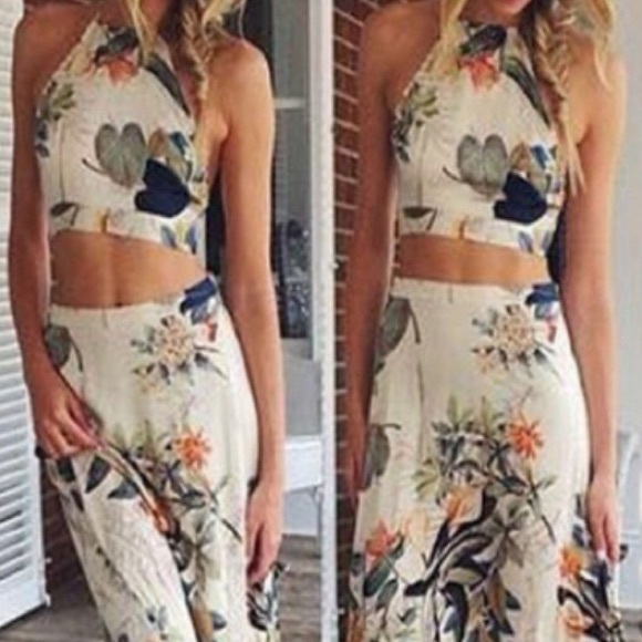 Brand New Maxi Skirt Set
