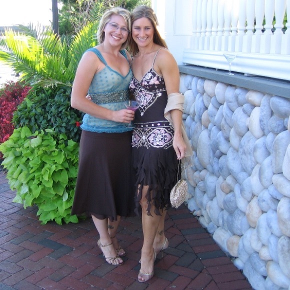 Sue Wong Seahshell Dress