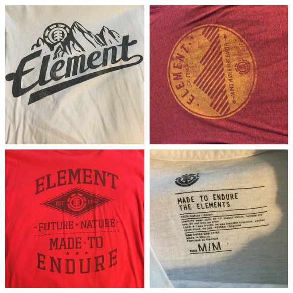 !!3 Element shirts!! For cheap