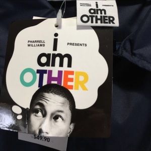 Parell Williams Uniqlo large windbreaker jacket