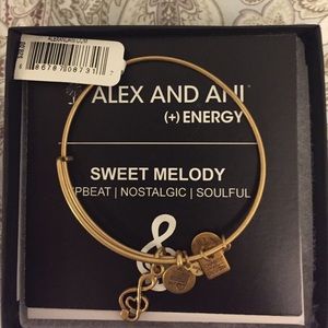 Alex & Ani Music Note Bracelet 🎶 GOLD