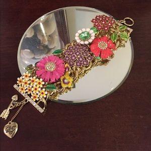 Betsey Johnston statement bracelet