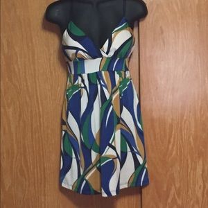 Multi pattern Dress