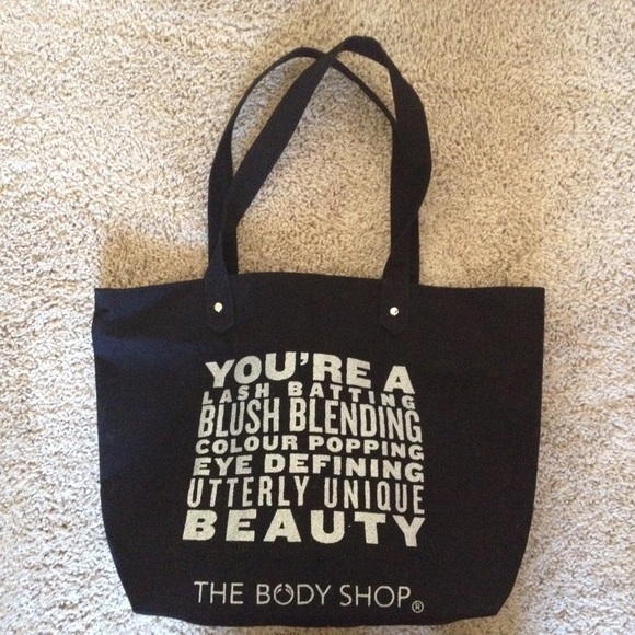 Cute tote from The Body Shop