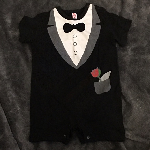Baby Boy Tuxedo Outfit
