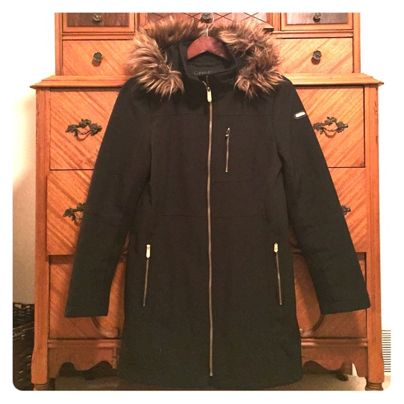 Calvin Klein 4-way Stretch Water Resistant Coat