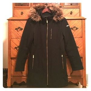 Calvin Klein 4-way Stretch Water Resistant Coat