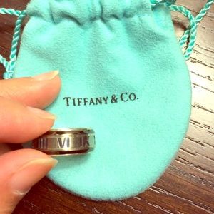 Authentic Tiffany and Co Atlas Ring