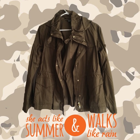 🚫sold 🚫Armani Exchange lightweight hooded jacket