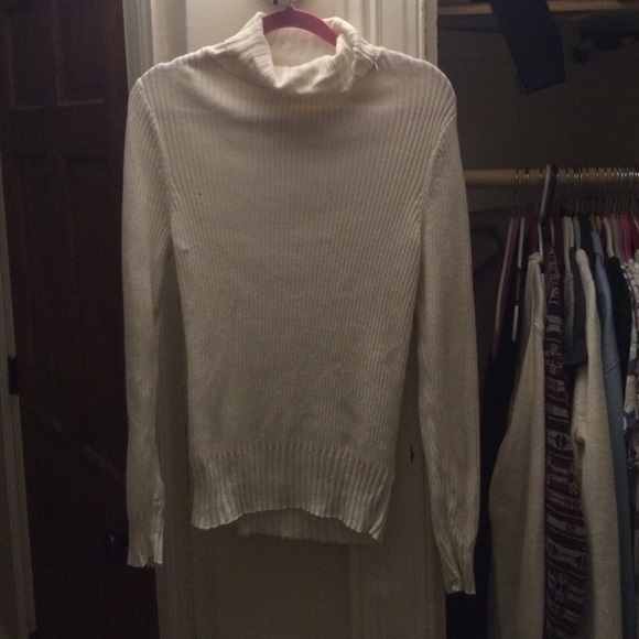 Off white Sonoma Cotton Turtle Neck