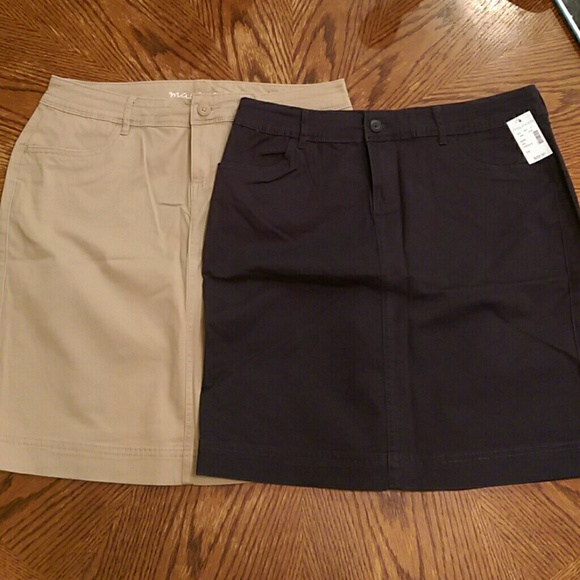NWT 2 maurices pencil skirts, size 7/8