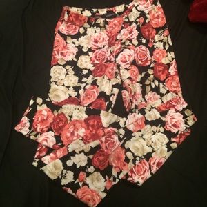 Floral leggings