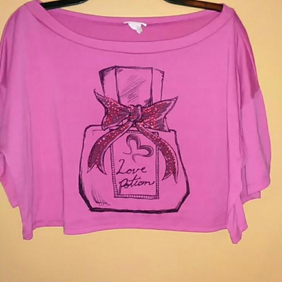 'I Love You' Crop Top