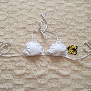 White body glove triangle top