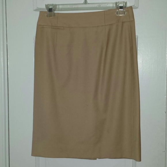 J. Crew Blush Super 120s pencil skirt