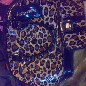 Hello kitty cheetah purse&wallet