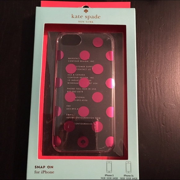 kate spade Accessories - ♠️Kate Spade♠️"Le Pavillion Clear" iPhone case
