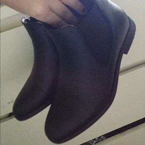 Black booties