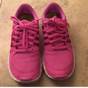 Pink Nike Free Run 5.0