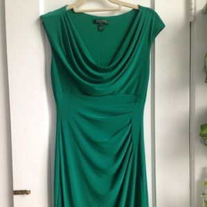 Emerald green Ralph Lauren dress