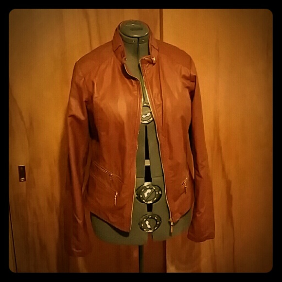 GUESS Vegan Leather Jacket