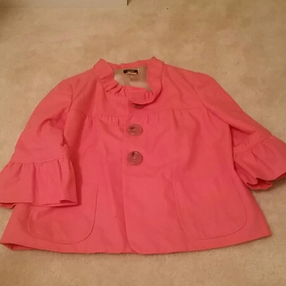 Jcrew peach jacket