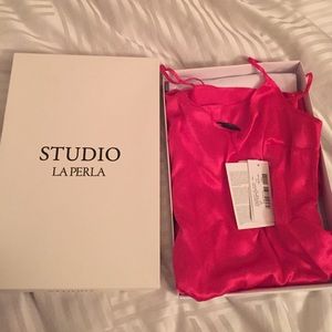 La Perla Studio Pink Satin Slip
