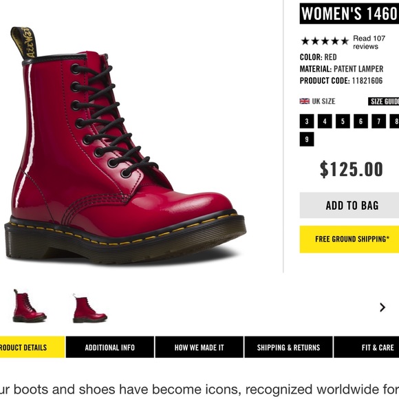 Red Dr Martens