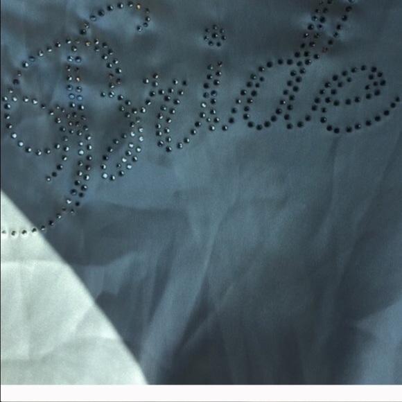 Victoria secret robe and bra.