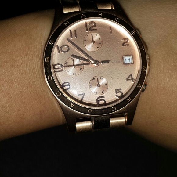 Marc by Marc Jacobs Rose gold watch