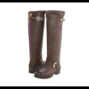 Brown Steve Madden Riding Boots Lindley