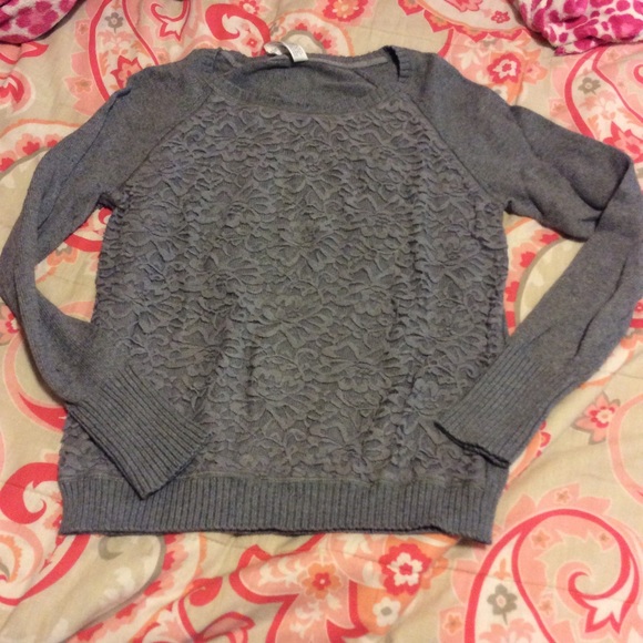 Gray sweater from Aeropostale