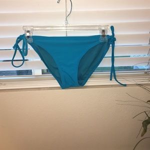 teal bathing suit bottom