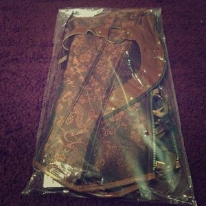 Brand new boned theme punk corset never worn.