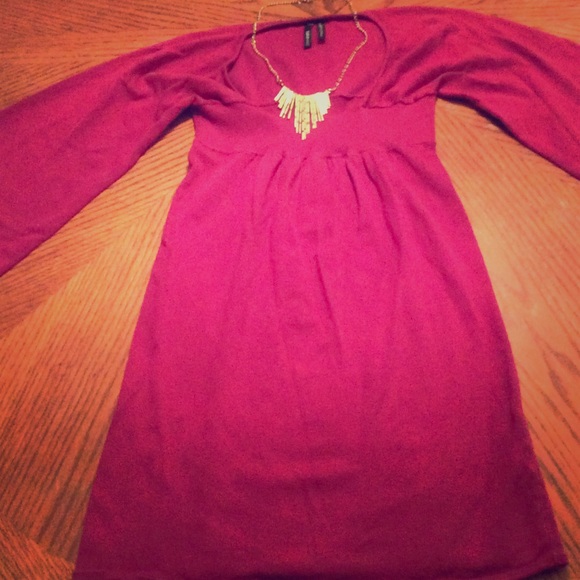 Fuchsia long top