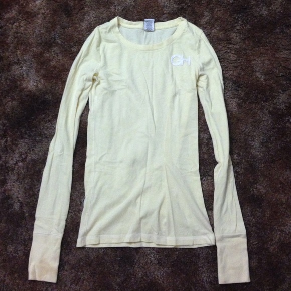 Light yellow long sleeves